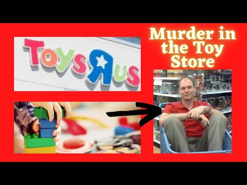 This man is about to be ambushed. Toys R Us Murder - Bernie Grucza - Larry Wells