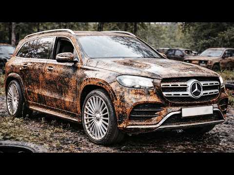 Damaged Mercedes-Benz GLS 450 Rebuild | Complete Body & Engine Restoration