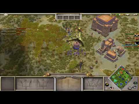 DoD_Shelty + DoD_Fox vs TSM_Player + gold_lion - Age of Mythology: The Titans Game 2