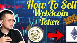 How To Sell Web3coin Token Real💯. How To Swap Web3coin Token To ETH