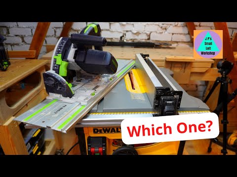 Should you buy a Track Saw or a Table Saw for your Small Workshop?