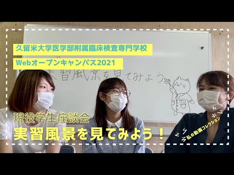 【現役学生座談会】実習風景を見てみよう！