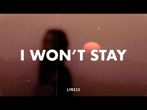 Hypx, Artemis Orion & Sølace - I Wont Stay (Lyrics)