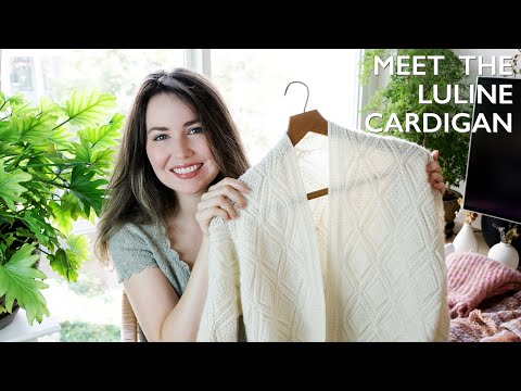 My New Favorite Cable Knit Cardigan - Hundred Acre Wool Knitting Podcast Ep. 69