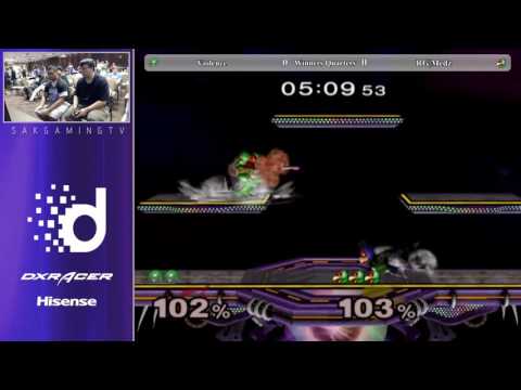 DLMelee Winners Quarters - Violence (Samus) vs RG|Medz (Falco)