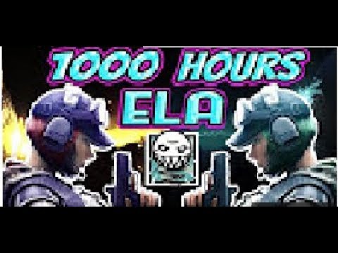What 1000 HOURS of ELA Experience Looks Like   Rainbow Six Siege