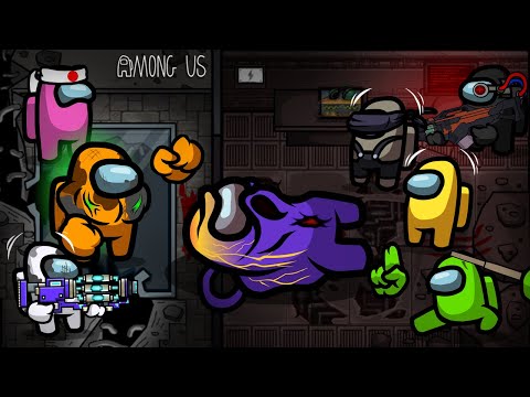 Among Us Zombie Ep 100 Purple BOSS Defeated - Animation