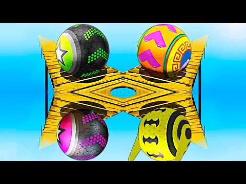 Going Balls vs Rollance Adventure Balls vs Cityview Rolling Ball Stunt 3D vs Action Balls - Fun Race