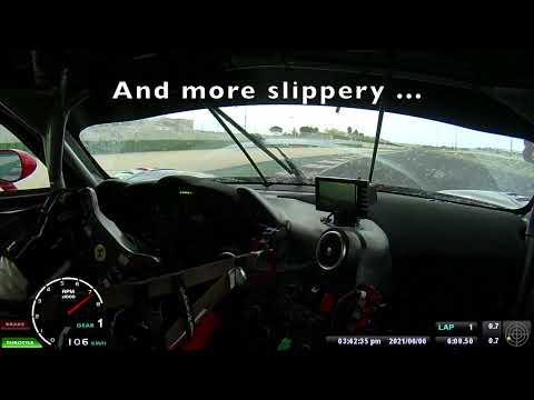 CIGT 2021 Misano Race2 Ferrari 488 GT3 EVO On Board with Fabrizio Crestani ON CHARGE TO P1