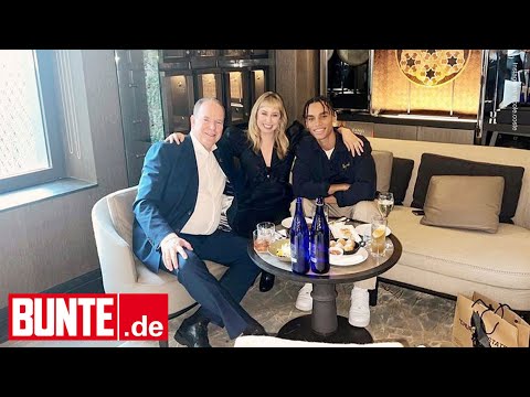 Fürst Albert von Monaco – Gemeinsames Foto mit seinen beiden unehelichen Kindern