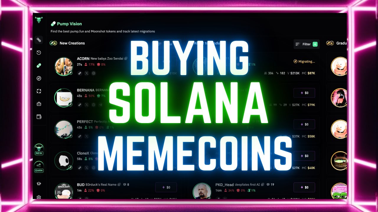 NEW How To BUY Memecoins On Solana [FAST and EASY]