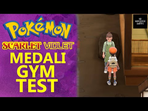 Pokemon Scarlet Violet Normal Gym Test - Secret Dish