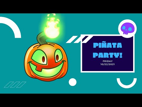 Plants vs Zombies 2 – Piñata Party – Halloween Special – Friday 10/22/2021