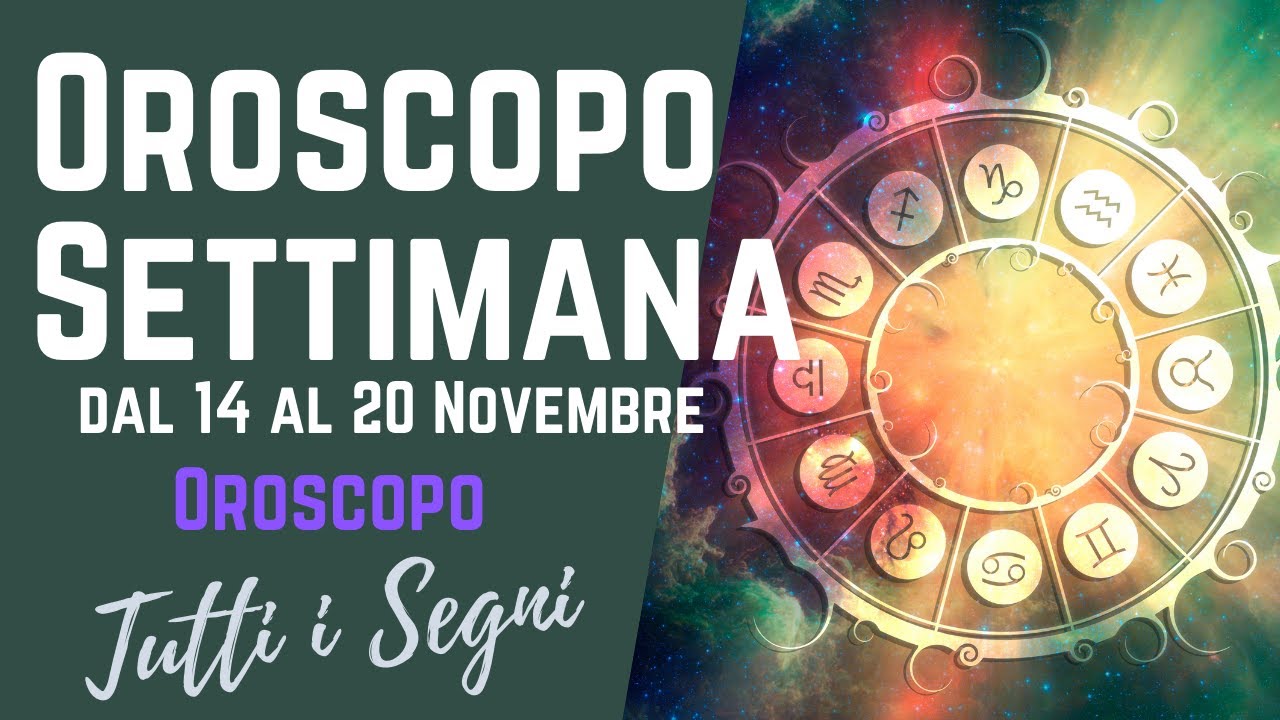 Watch Now Oroscopo Settimana 14-20 Novembre ⭐ Tutti i Segni #oroscopo #previsioni Oroscopo Settimana 14-20 Novembre ⭐ Tutti i Segni #oroscopo #previsioni