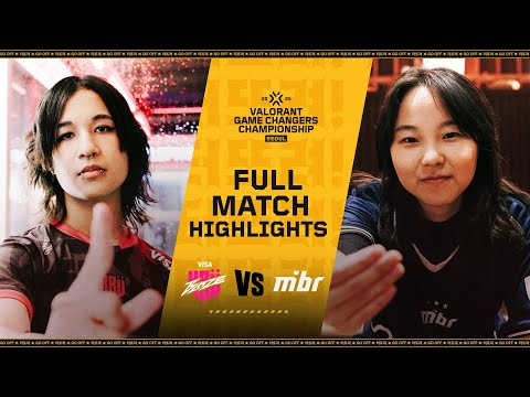 KRÜ vs. MIBR | MATCH HIGHLIGHTS | VALORANT Game Changers Championship Seoul - Knockouts