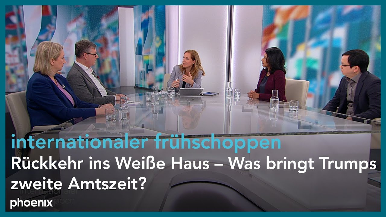 internationaler frühschoppen: Rückkehr ins Weiße Haus – Was bringt Trumps zweite Amtszeit?