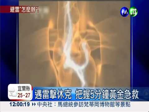 山區遇雷響! 別躲樹下.空曠地