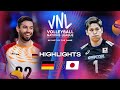 GER Vs JPN Highlights Week 2 Men S VNL 2024