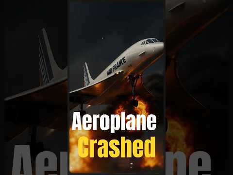 “Concorde Crash Explained in 44 Seconds ✈🔥”