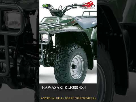 Kawasaki KLF300 4x4 - Video 1