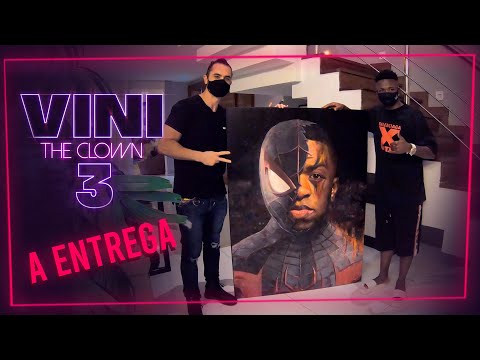 Entrega da tela do Vinícius Jr.
