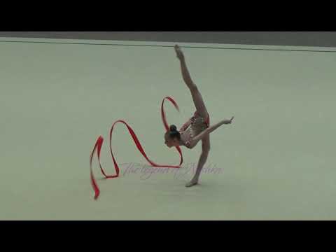 Ekaterina CHAPLINA (RUS) ribbon - 2018 Corbeil junior AA (NO SOUND)