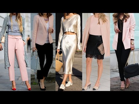 ATUENDOS y COMBINACIONES DE ROPA ATEMPORALES ELEGANTES Y SENCILLOS PARA VESTIR EN OTOÑO Y PRIMAVERA