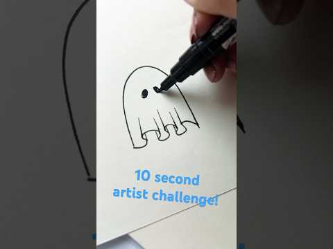 10 second artist challenge! Why am i so slow💀 #art #drawing #challenge #shorts #howtodraw #tutorial