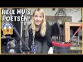 HOE GA iK HET HELE HUiS POETSEN? ? | Bellinga Vlog #2048