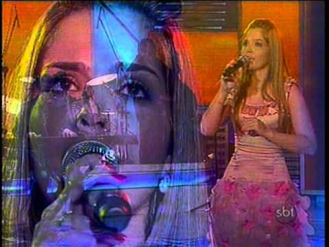 Amanda Neves Com te partiro - SBT Raul Gil Jovens Talentos 04/09/2010