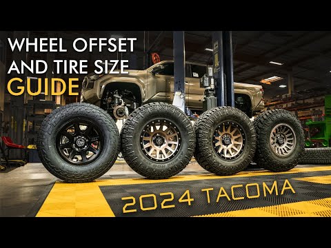 2024 Tacoma Wheel Offset & Tire Size Guide | FULL CYCLE TEST #2024Tacoma #toyotatacoma2024