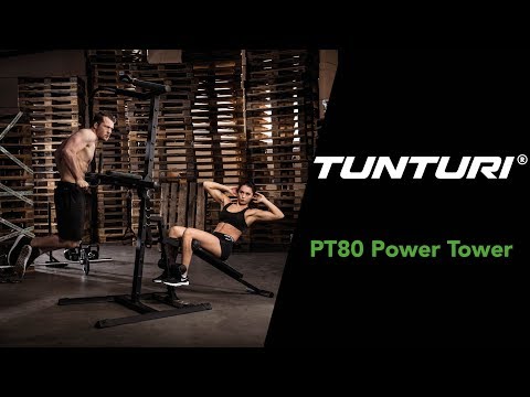 Promovideo: Stojanová hrazda TUNTURI PT80 Power Tower