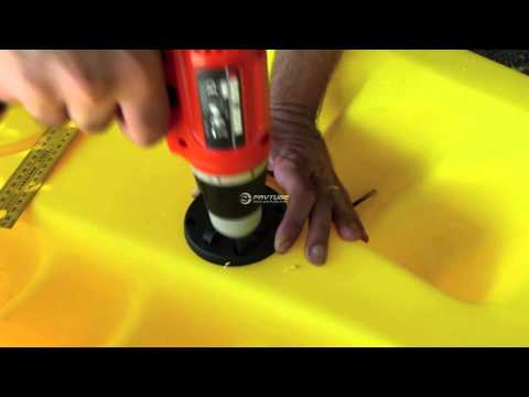 Base SCOTTY No.344 - Round Flush Mount per Kayak