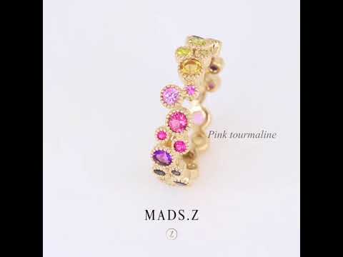 Mads Z Luxury Rainbow ring