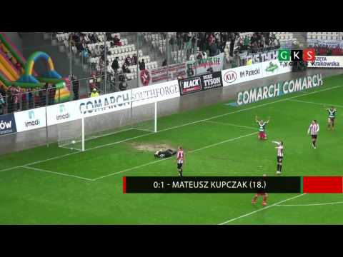 33. kolejka: Cracovia - GKS Tychy 0:1. Kupczak 0:1