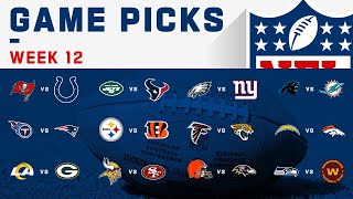 Week 12 Game Picks! | GameDay View