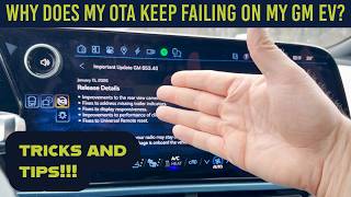 Why does my OTA keep failing on my GM vehicle? (Chevrolet, GMC, Cadillac)