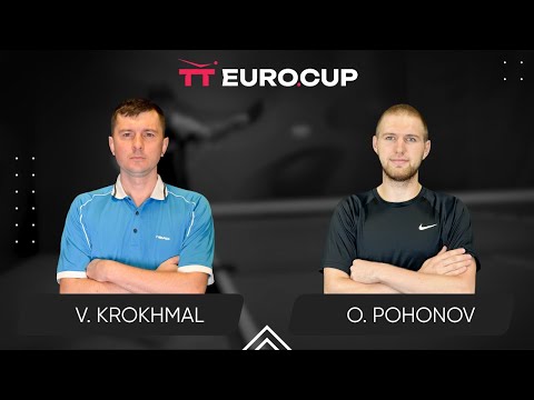 16:20 Vitalii Krokhmal - Oleksandr Pohonov 21.06.2025 TT Euro.Cup Ukraine Master. TABLE 4
