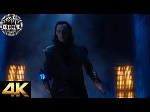 [4K UHD] Loki Arrives On Earth CUTSCENE | The Avengers (2012)