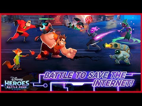 Disney Heroes: Battle Mode Gameplay Walkthrough | Fishing Line