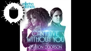 Mischa Daniels feat. Sharon Doorson - Can't Live Without You (Cover Art)