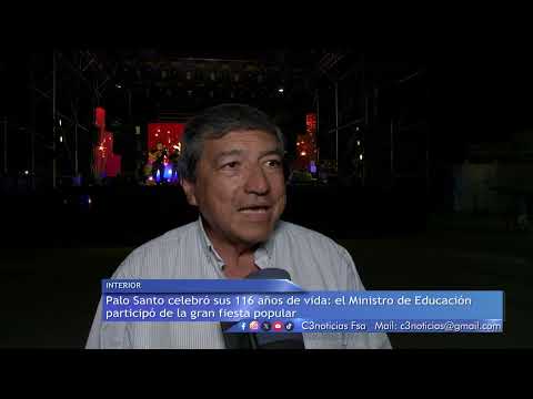 ANIVERSARIO 116 DE PALO SANTO