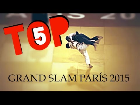 TOP 5 IPPONS DAY 1 | 柔道 Grand Slam París 2015 | JudoAttitude