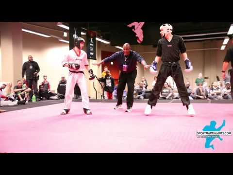 Quinn Purdy vs  Vito Rodiguez Team Sparring Round 1 - 2016 AKA Warrior Cup
