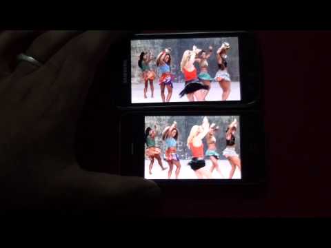 Retina Display vs Samsung SuperAMOLED featuring Shakira