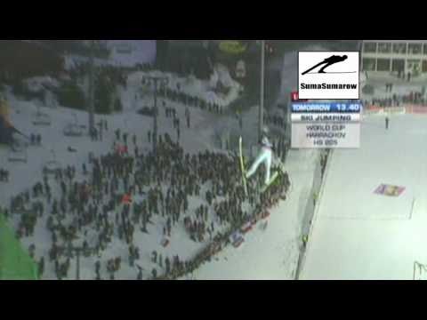 Vegard Sklett: Harrachov: 1 Seria (08.01.2011) (almost fall)