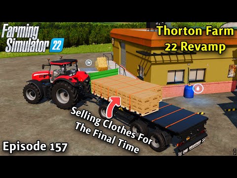 FS22 Timelapse, Voice-Over, Thornton Farm Ep 157/ROLLING/ANIMAL WORK/SELLING PRODUCTS/KILLING WEEDS