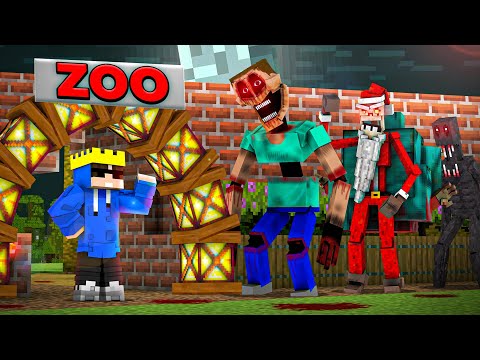 I Opened a SCARY ZOO in Minecraft