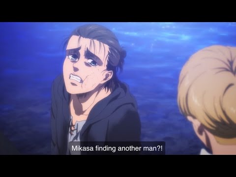 Eren confesses his love for Mikasa