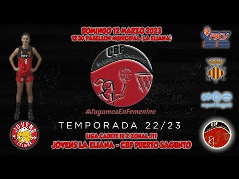 Videohighlights Jovens La Eliana - Cadete C CBF Puerto Sagunto (LIGA J11 22-23)